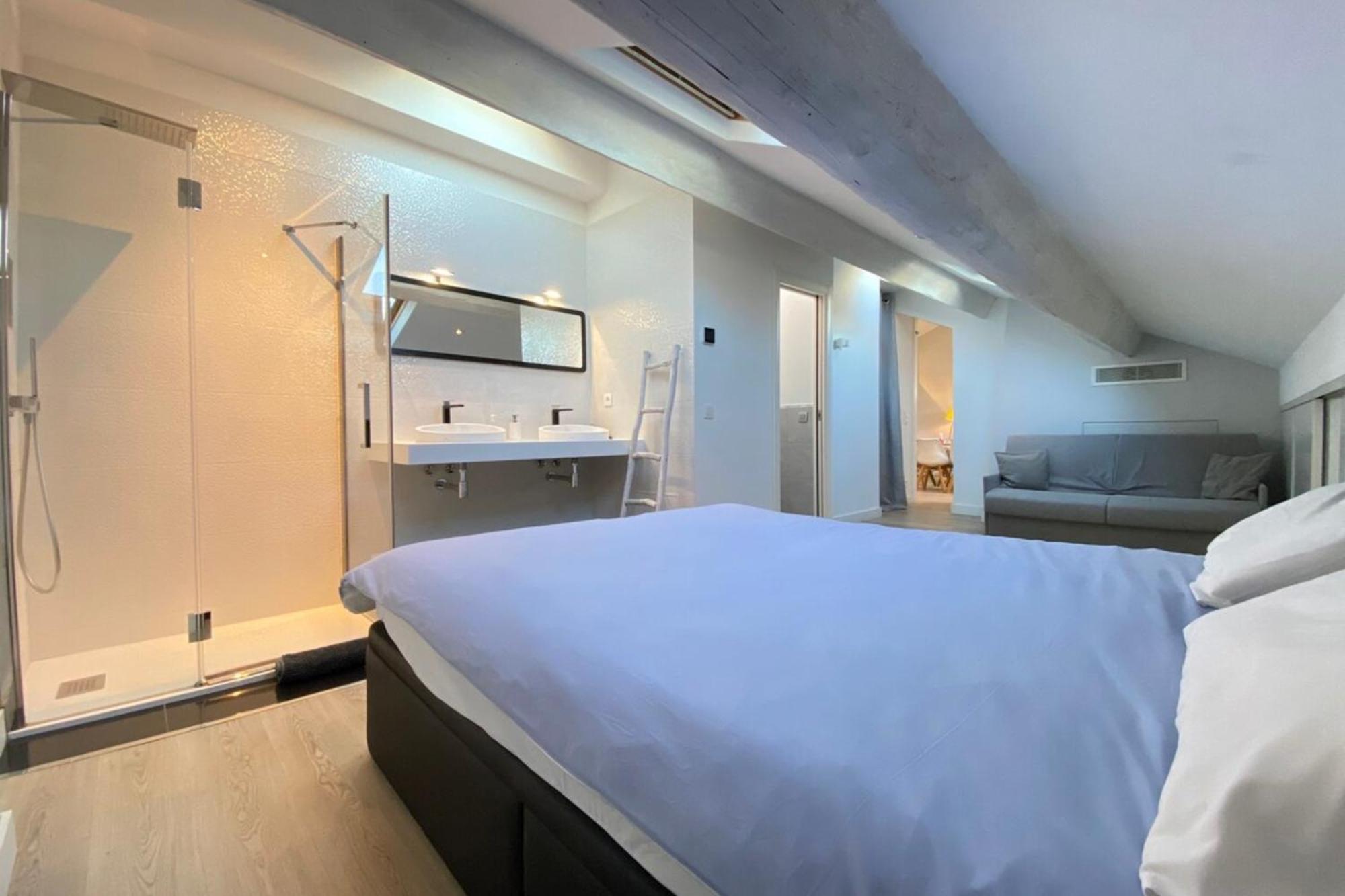 Modern & Bright 4-Room Apartment In Cannes Banane Kültér fotó